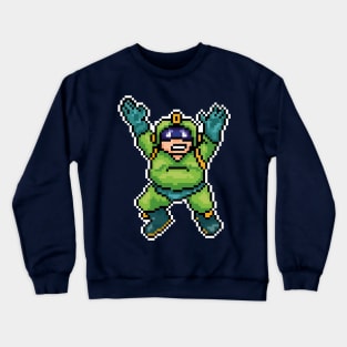 The... Green Bomber!? Crewneck Sweatshirt